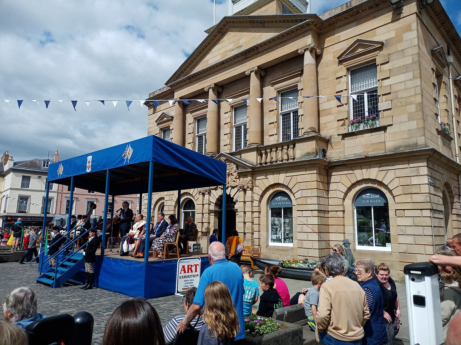 Kelso Town Hall in the Scottish Borders